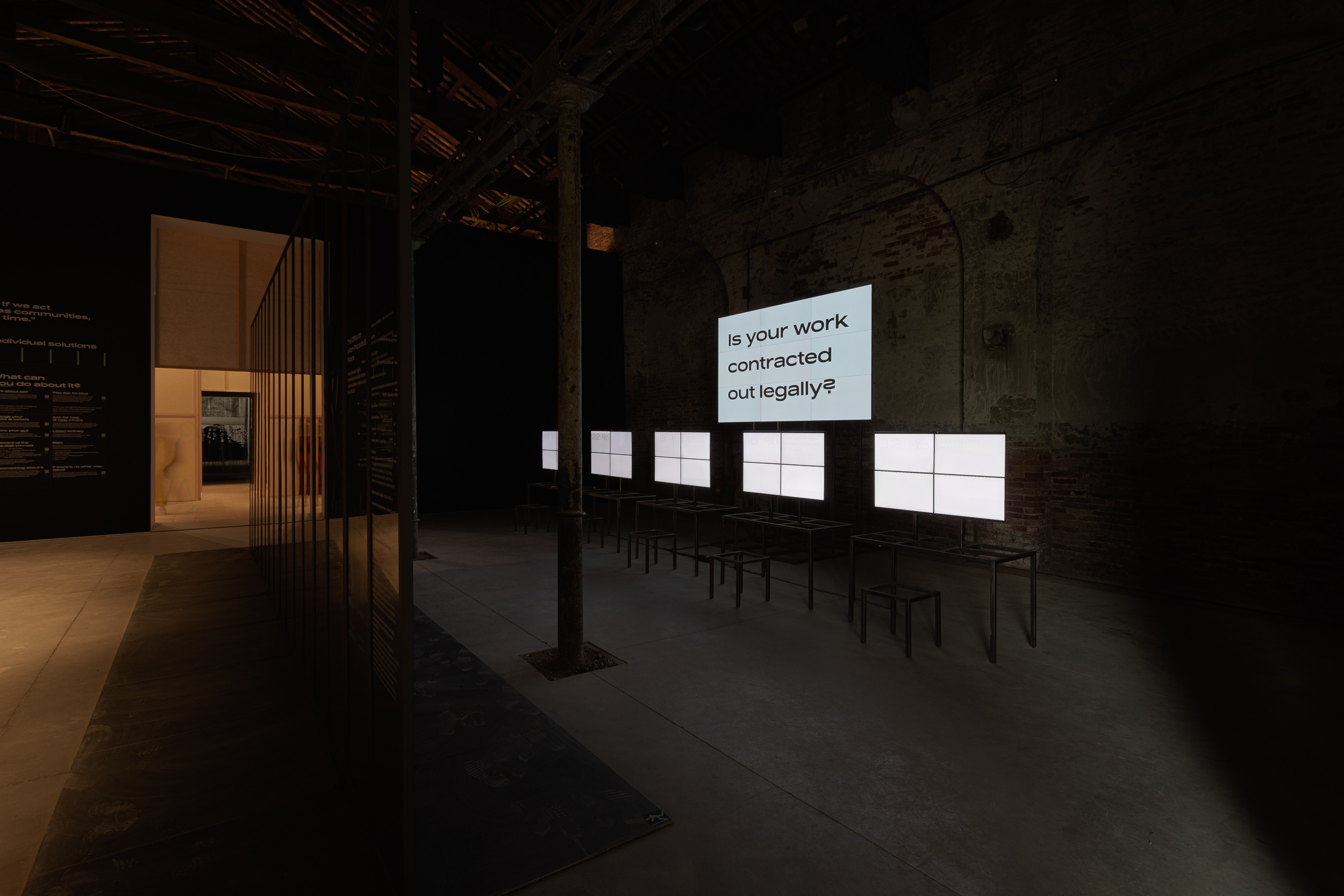 Czech pavilion exhibition at Architecture Biennale in Venice